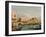 Mole und Riva degli Schiavoni as seen from Bacino di S.Marco-Canaletto (Giovanni Antonio Canal)-Framed Giclee Print