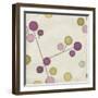 Molecular Blossoms II-June Erica Vess-Framed Art Print