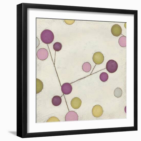 Molecular Blossoms II-June Erica Vess-Framed Art Print