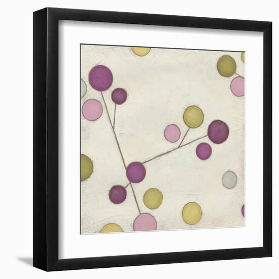 Molecular Blossoms II-June Erica Vess-Framed Art Print