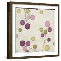 Molecular Blossoms III-June Erica Vess-Framed Art Print