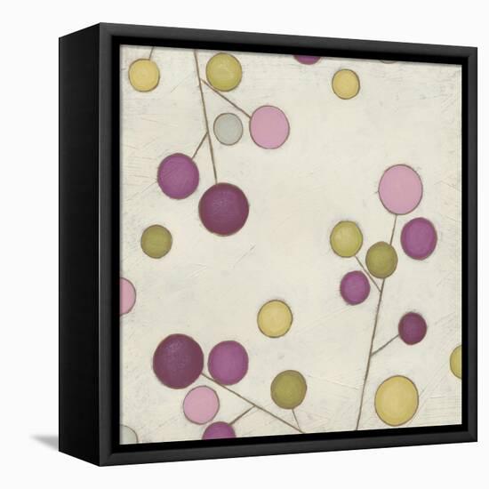 Molecular Blossoms III-June Erica Vess-Framed Stretched Canvas