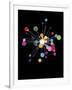 Molecular-Simon C^ Page-Framed Art Print