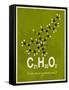 Molecule Thc-null-Framed Stretched Canvas