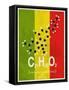 Molecule Thc-null-Framed Stretched Canvas