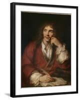 Molière à sa table de travail-Antoine Coypel-Framed Giclee Print