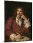 Molière à sa table de travail-Antoine Coypel-Mounted Giclee Print