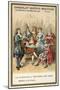 Moliere and His Troupe of Actors-null-Mounted Giclee Print
