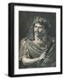 'Molière as Julius Caesar in the Tragedy of Pompée,' (1886)-Henri Thiriat-Framed Giclee Print