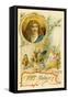 Moliere, French Playwright, and a Scene from His Play Les Precieuses Ridicules-null-Framed Stretched Canvas