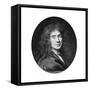 Moliere, French Theatre Writer, Director and Actor, 17th Century-Pierre Mignard-Framed Stretched Canvas