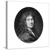 Moliere, French Theatre Writer, Director and Actor, 17th Century-Pierre Mignard-Stretched Canvas