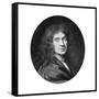 Moliere, French Theatre Writer, Director and Actor, 17th Century-Pierre Mignard-Framed Stretched Canvas