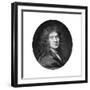 Moliere, French Theatre Writer, Director and Actor, 17th Century-Pierre Mignard-Framed Giclee Print