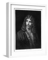 Moliere, French Theatre Writer, Director and Actor-J Posselwhite-Framed Giclee Print