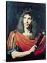 Moliere in the Role of Caesar in the Death of Pompey-Pierre Mignard-Stretched Canvas
