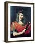 Moliere in the Role of Caesar in the Death of Pompey-Pierre Mignard-Framed Giclee Print