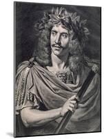 Moliere Plays Caesar in the Death of Pompey-Pierre Edouard Frere-Mounted Giclee Print