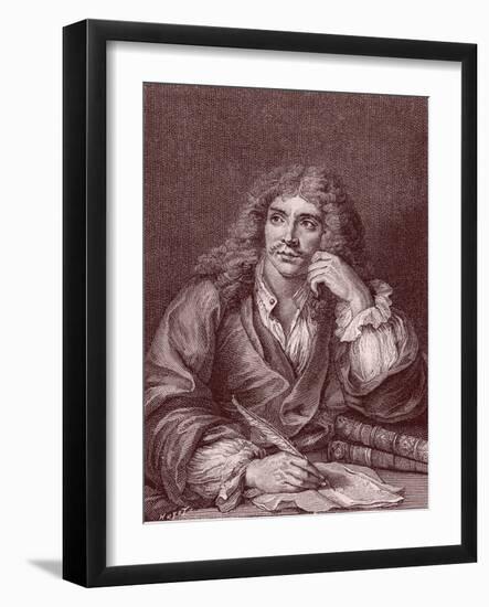 Moliere-Charles Antoine Coypel-Framed Giclee Print