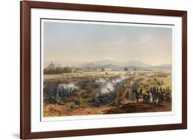 Molino Del Rey - Attack upon the Molino, from the War between the United States and Mexico, Pub. 18-Carl Nebel-Framed Giclee Print