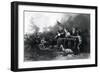 Moll Pitcher at the Battle of Monmouth, 28th June 1778, Engraved by J. Rogers-Dennis Malone Carter-Framed Giclee Print