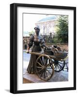 Molly Malone Statue, Grafton Street, Dublin, Republic of Ireland, Europe-Hans Peter Merten-Framed Photographic Print