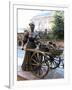 Molly Malone Statue, Grafton Street, Dublin, Republic of Ireland, Europe-Hans Peter Merten-Framed Photographic Print