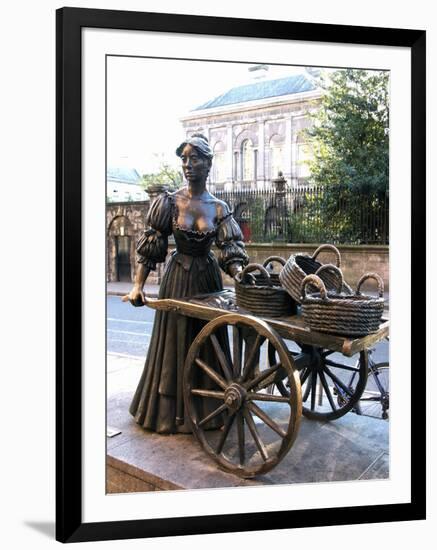 Molly Malone Statue, Grafton Street, Dublin, Republic of Ireland, Europe-Hans Peter Merten-Framed Photographic Print