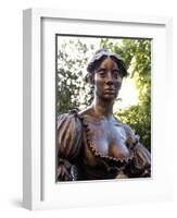 Molly Malone Statue, Grafton Street, Dublin, Republic of Ireland, Europe-Hans Peter Merten-Framed Photographic Print