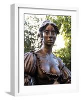 Molly Malone Statue, Grafton Street, Dublin, Republic of Ireland, Europe-Hans Peter Merten-Framed Photographic Print