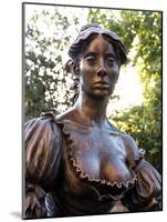 Molly Malone Statue, Grafton Street, Dublin, Republic of Ireland, Europe-Hans Peter Merten-Mounted Photographic Print