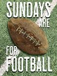 Sundays Are for Football-Molly Mattin-Art Print