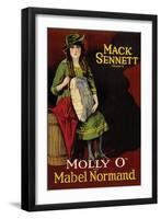 Molly O-null-Framed Art Print