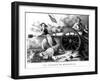 Molly Pitcher (1754-1832)-Currier & Ives-Framed Giclee Print