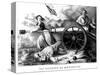 Molly Pitcher (1754-1832)-Currier & Ives-Stretched Canvas