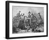 Molly Pitcher at the Battle of Monmouth, 28 June 1778-null-Framed Giclee Print