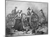 Molly Pitcher at the Battle of Monmouth, 28 June 1778-null-Mounted Giclee Print