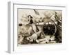 Molly Pitcher, Heroine of Monmouth-Currier & Ives-Framed Giclee Print