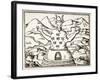 Moloch, Copy of an Illustration from 'Oedipus Aegyptiacus' by Athanasius Kirchner, Rome 1652-Italian School-Framed Giclee Print