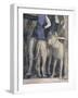 Molossian Dogs, Detail from Meeting Wall-Andrea Mantegna-Framed Giclee Print