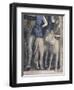 Molossian Dogs, Detail from Meeting Wall-Andrea Mantegna-Framed Giclee Print