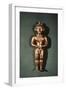 Molten Gold Lost Wax Statue Depicting a Cacique, Artifact Originating from Sammaraya-null-Framed Giclee Print