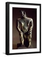 Molten Gold Lost Wax Statue Originating from Sammaraya-null-Framed Giclee Print