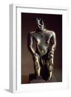 Molten Gold Lost Wax Statue Originating from Sammaraya-null-Framed Giclee Print