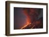 Molten Lava Erupting from Sakurajima Kagoshima Japan-Nosnibor137-Framed Photographic Print