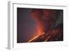 Molten Lava Erupting from Sakurajima Kagoshima Japan-Nosnibor137-Framed Photographic Print