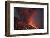 Molten Lava Erupting from Sakurajima Kagoshima Japan-Nosnibor137-Framed Photographic Print