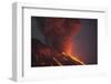 Molten Lava Erupting from Sakurajima Kagoshima Japan-Nosnibor137-Framed Photographic Print