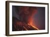 Molten Lava Erupting from Sakurajima Kagoshima Japan-Nosnibor137-Framed Photographic Print