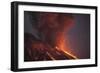 Molten Lava Erupting from Sakurajima Kagoshima Japan-Nosnibor137-Framed Photographic Print